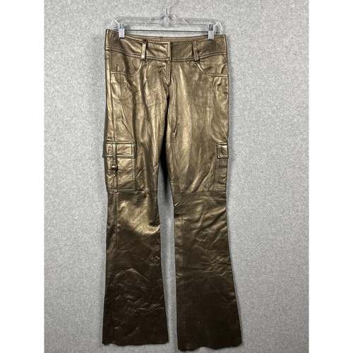 Cache leather cargo pants - cache,