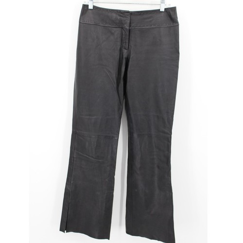 Vtg cache leather pants - pants, 8