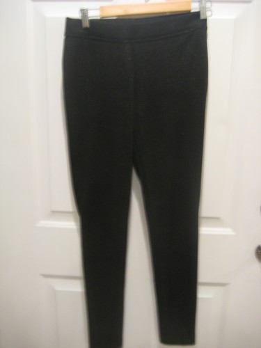 Cache black legging pants - pants,