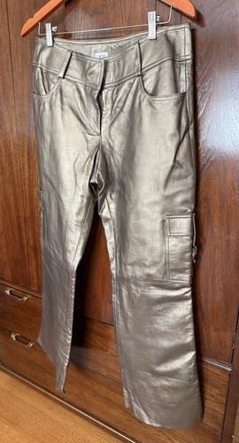 Cache metallic leather - metallic,